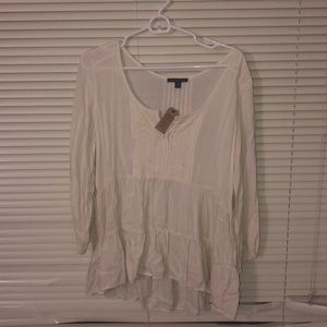 Large American Eagle mid sleeve flare shirt